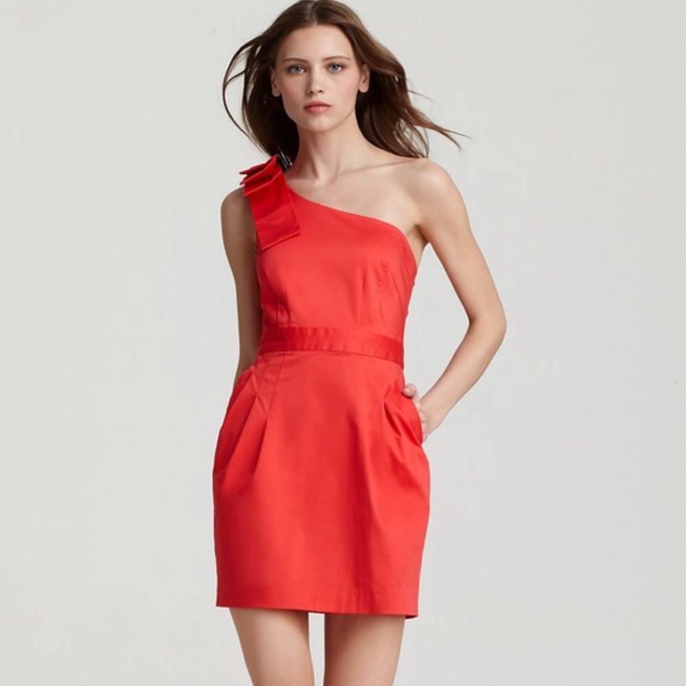 French Connection One Shoulder Dress Sz 6